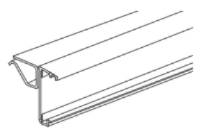 [252756] Goulotte Paniere fil (Standard, 890 mm)